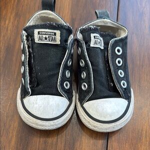 Converse All Star Black Slip-On Sneakers